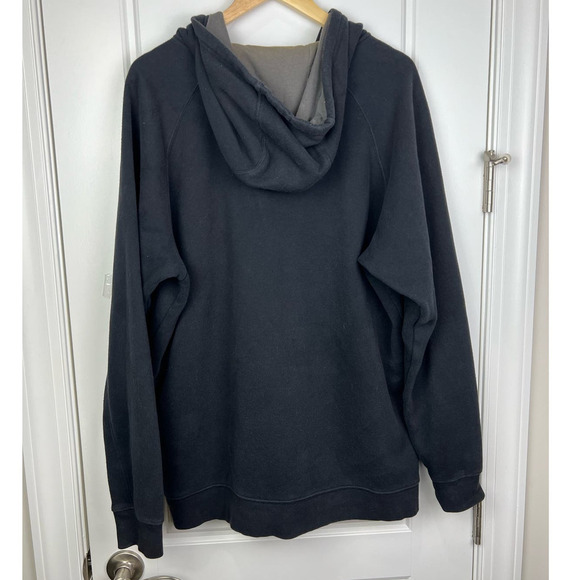 COLUMBIA Hooded Full Zip Hoody Men's XL Hoodie Black Adult Extra Large Sweater - Picture 2 of 3